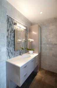 Luxury bathroom by Hanlon Design Build